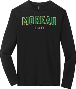Moreau Dad - District Long Sleeve Tee, Black